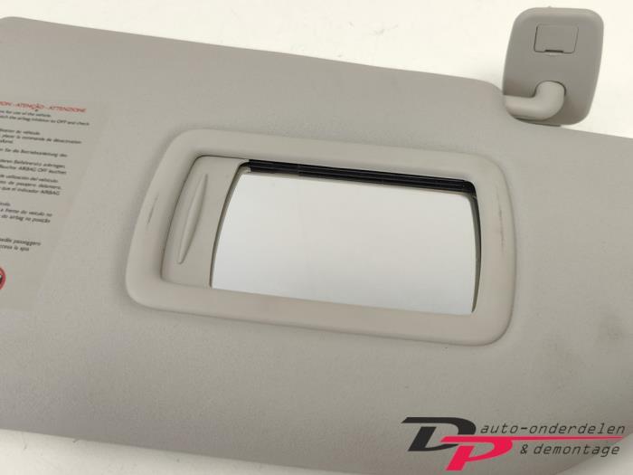 Zonneklep van een Renault Grand Scenic, Auto-onderdelen, Gebruikt, -, Renault, -