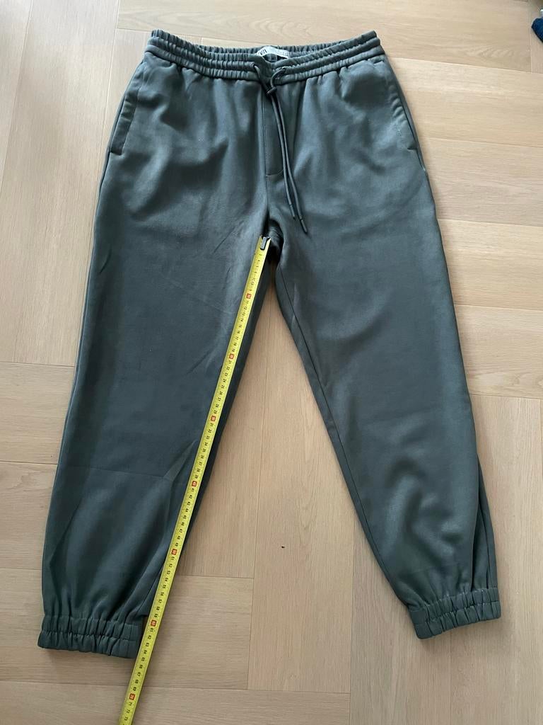 Nieuwe Zara Joggingbroek - Maat L, Kleding | Dames, Maat 42/44 (L), Nieuw, Ophalen of Verzenden, Grijs