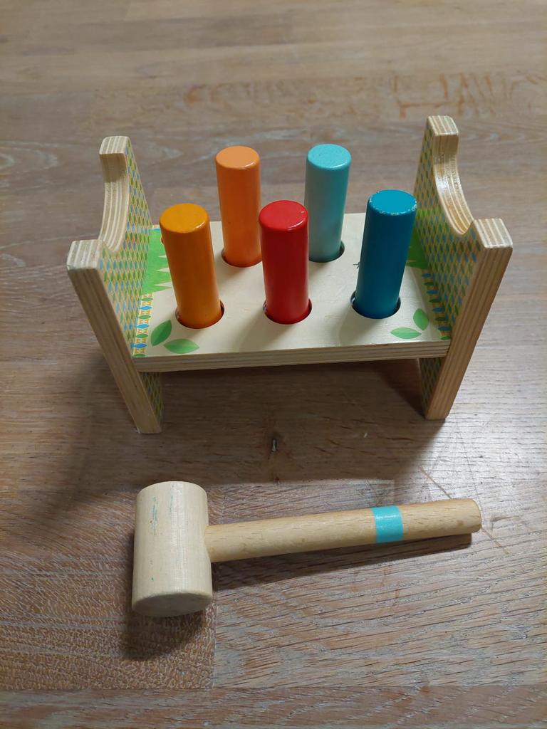 Djeco, Hamertje Tik, Panda, Ophalen of Verzenden, Gebruikt, Overige typen