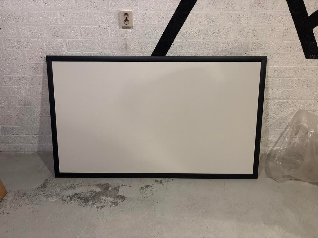 Beamerscherm 169x99 cm 73” Ideaal voor thuisbioscoop, Ophalen, Handmatig, Gebruikt