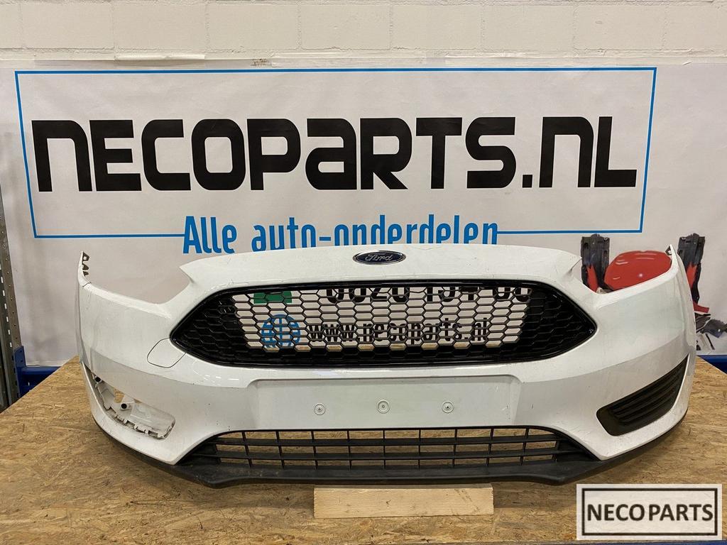 FORD FOCUS MK3 BUMPER VOORBUMPER ALLES LEVERBAAR !!!, Gebruikt, Voor, Ophalen of Verzenden, Ford