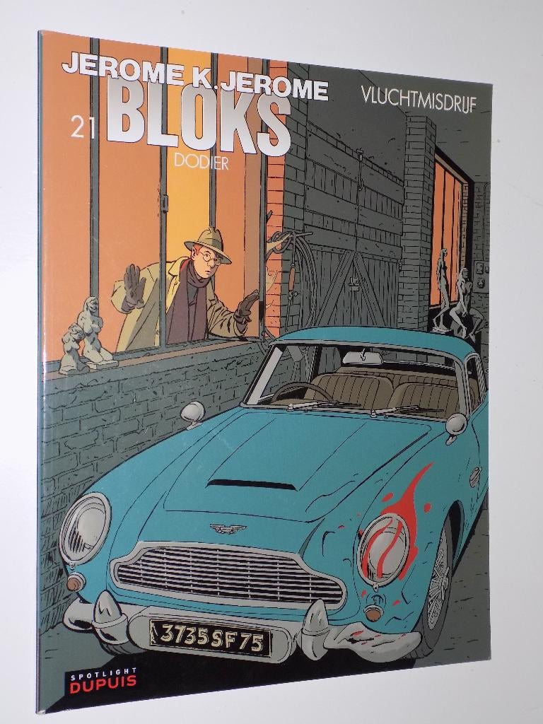 Jerome K.Jerome Bloks - 21_Vluchtmisdrijf, Boeken, Stripboeken, Eén stripboek, Ophalen of Verzenden, Zo goed als nieuw, Dodier