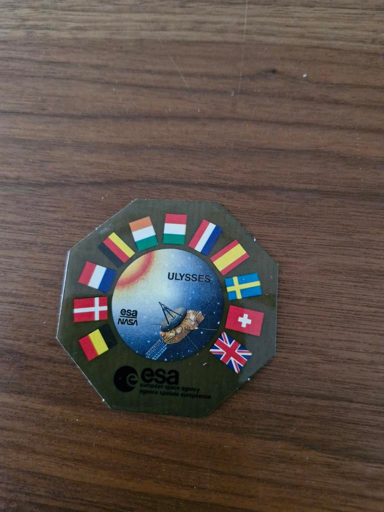 6386 Ulysses ESA NASA Sticker, Ophalen of Verzenden, Nieuw