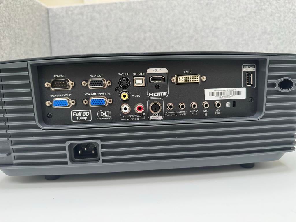 Complete Home Cinema Set: Optoma HD33 Beamer & Scherm, Ophalen, Gebruikt, DLP, Full HD (1080)