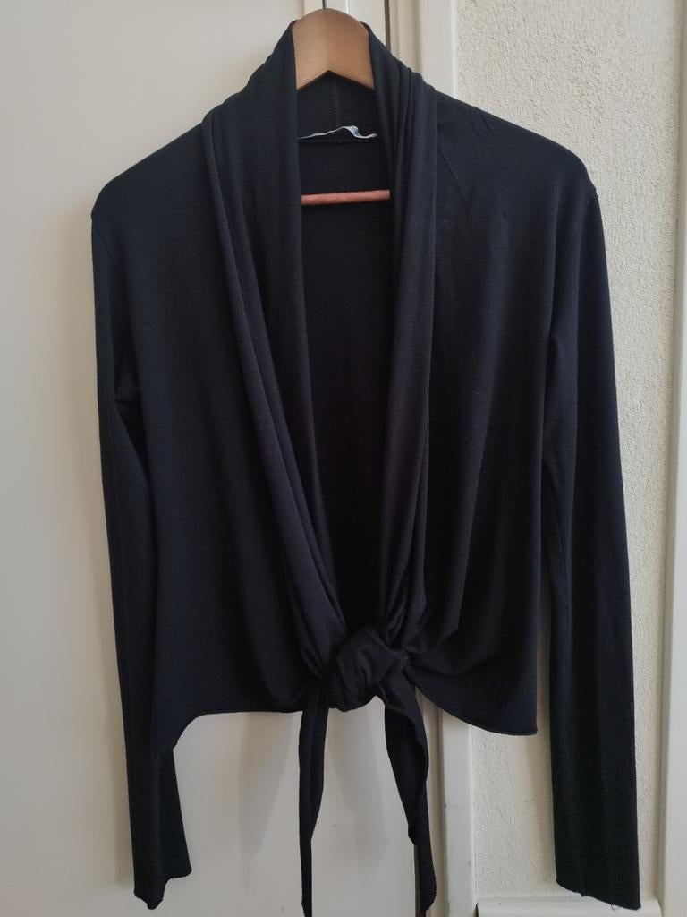 Cora Kemperman bolero knoop vest L 42 Zwart, Kleding | Dames, Verzenden, Zwart, Maat 42/44 (L), Cora Kemperman