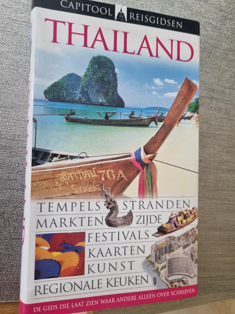 Reisgids Thailand Capitool Nieuw. 478 blz., Boeken, Reisgidsen, Overige merken, Europa, Nieuw, Ophalen of Verzenden