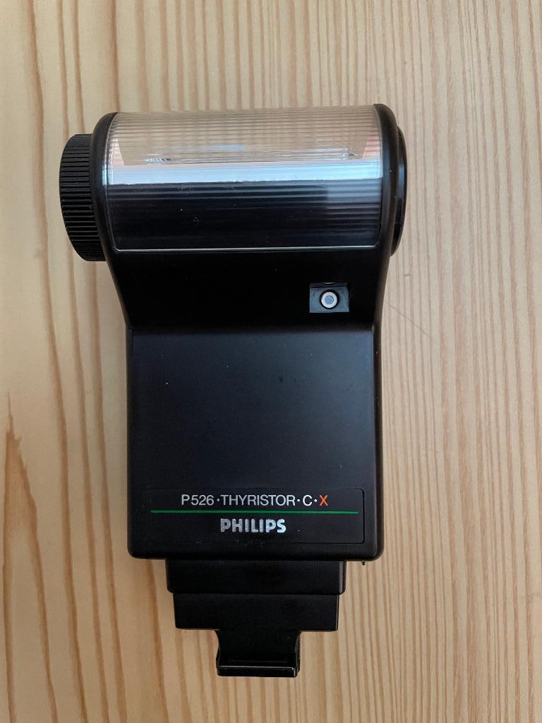 Elektronenflitser Philips Flash P526C, Verzenden, Zo goed als nieuw, Overige merken