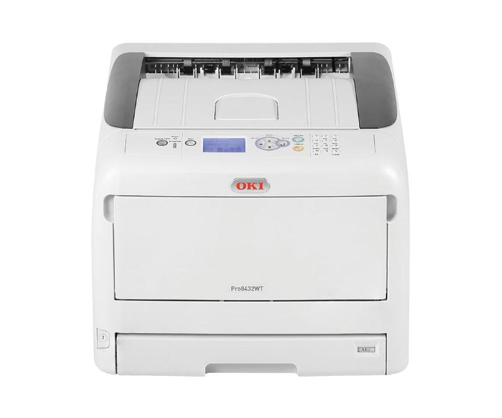 OKI Pro8432WT witte toner printer A3 + extra toner ZGAN, Computers en Software, Printers, Ophalen, Kleur printen, Zo goed als nieuw