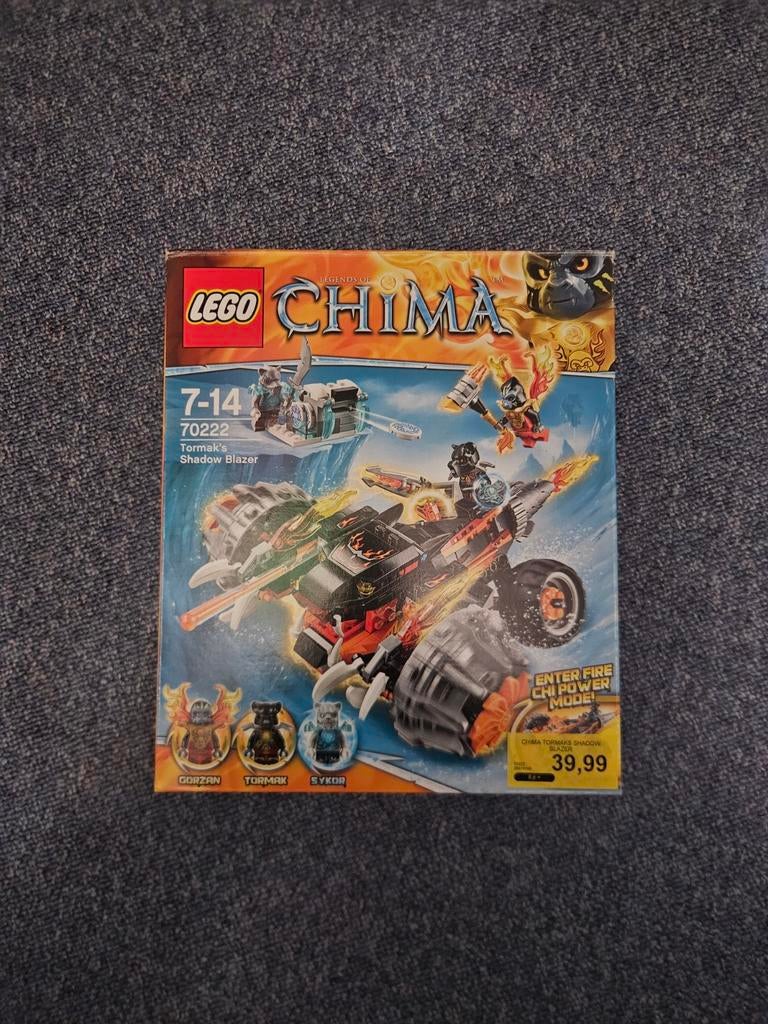 LEGO Chima 70222 Tormak's Shadow Blazer, Ophalen of Verzenden, Gebruikt, Complete set, Lego