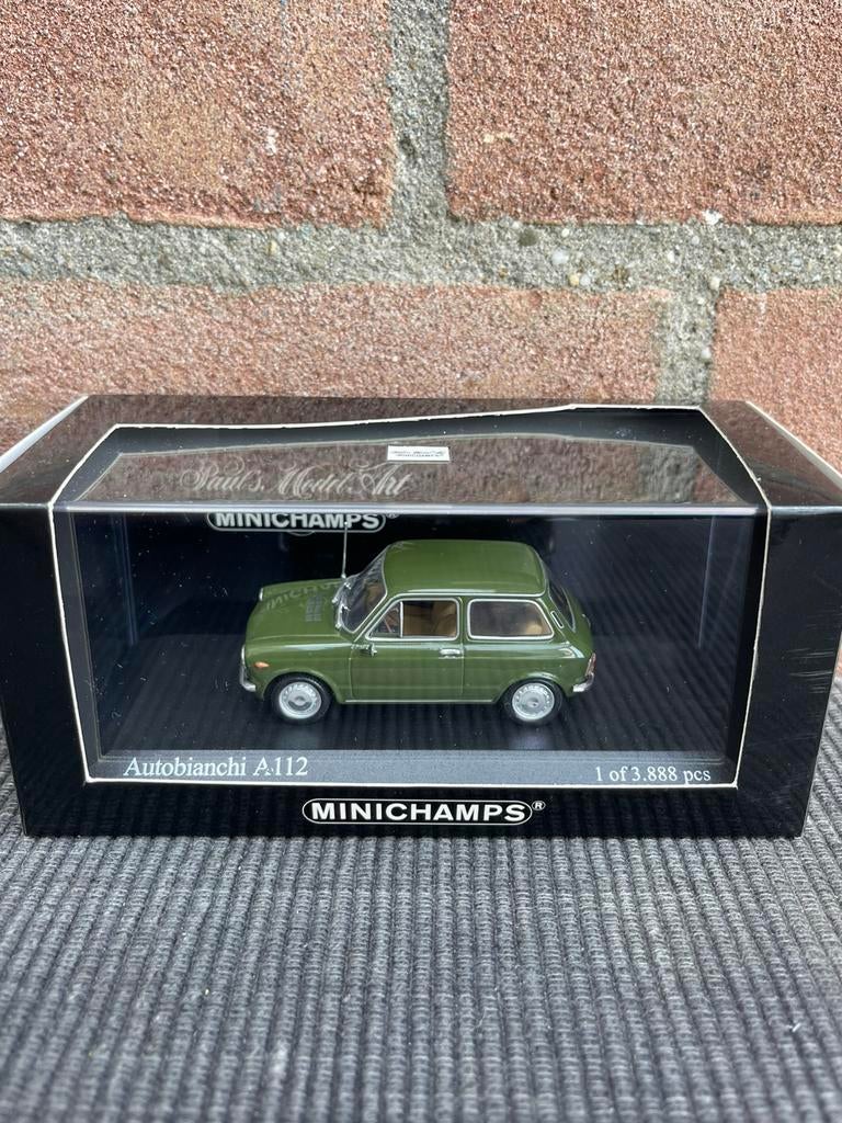 1:43 Minichamps Autobianchi A112, Ophalen of Verzenden, Nieuw, Auto, Overige merken