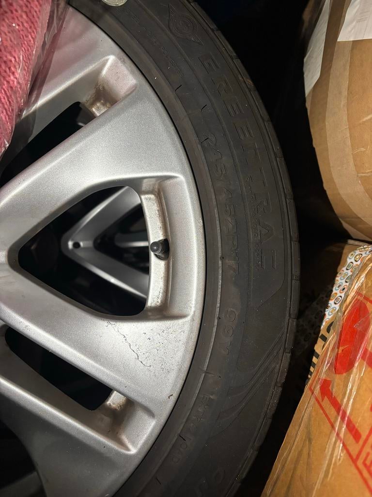 Mercedes velgen met banden, Auto-onderdelen, Banden en Velgen, Banden en Velgen, 17 inch, Ophalen of Verzenden, Personenwagen