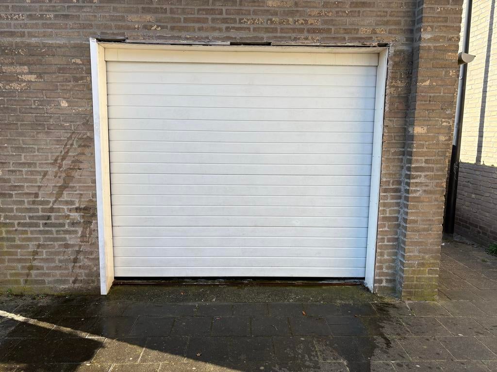 Verkocht// Elektrische garagedeur Novoferm/Formatic 260x207, Ophalen, Gebruikt, 120 cm of meer, Garagedeur