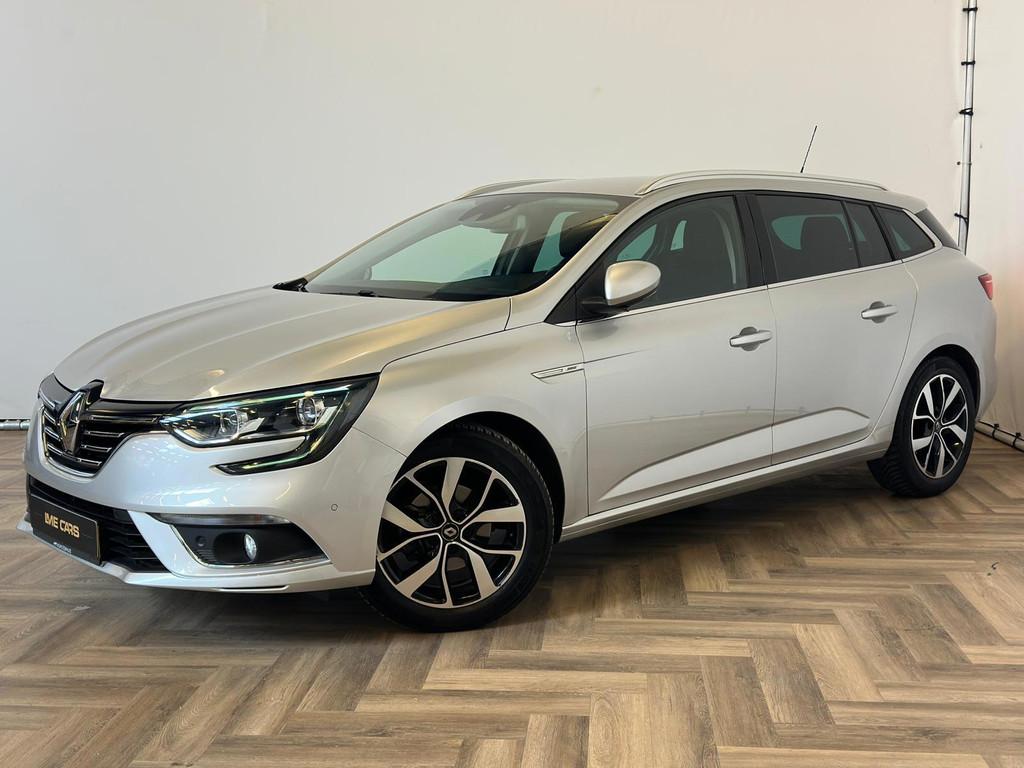 Renault Mégane Estate 1.3 TCe Bose|NAP|GROOT SCHERM|INRUIL, Gebruikt, 4 cilinders, 1290 kg, Leder en Stof