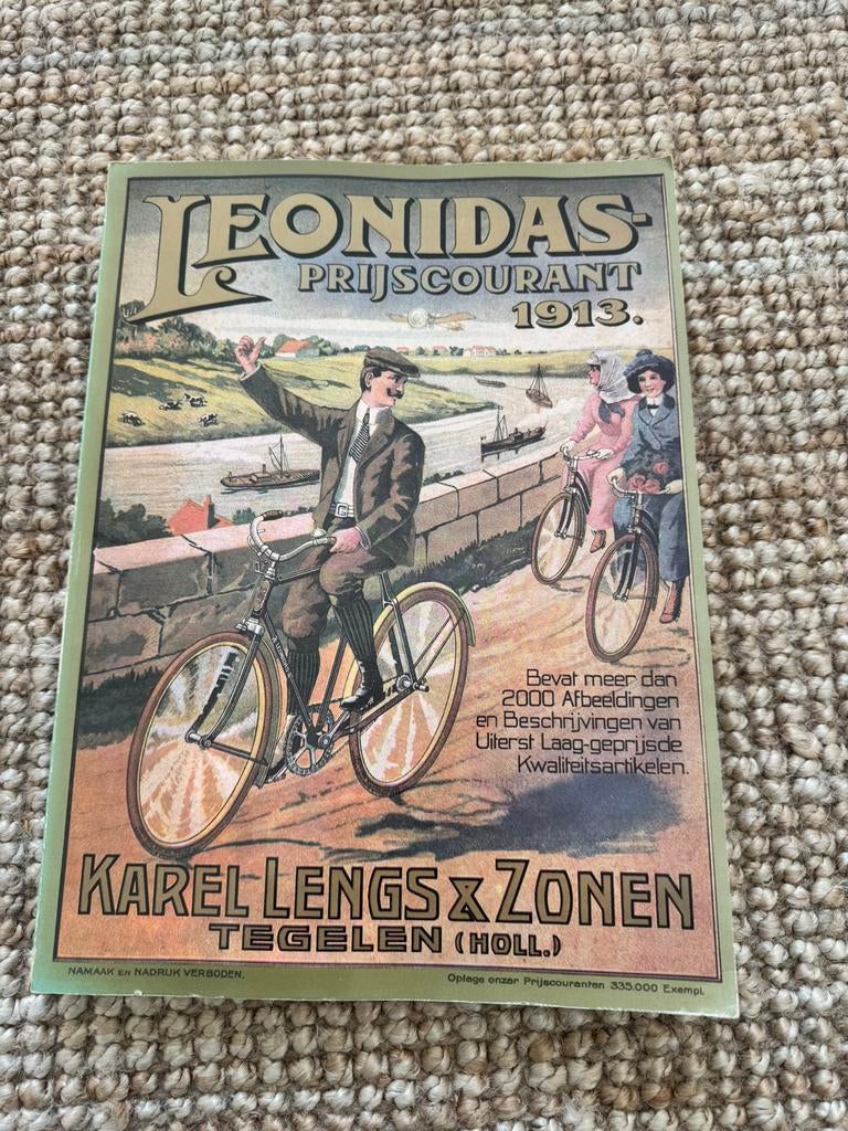 Leonidas Prijscourant 1913 - Facsimile Karel Lengs & Zonen, Ophalen, Gelezen, Catalogus
