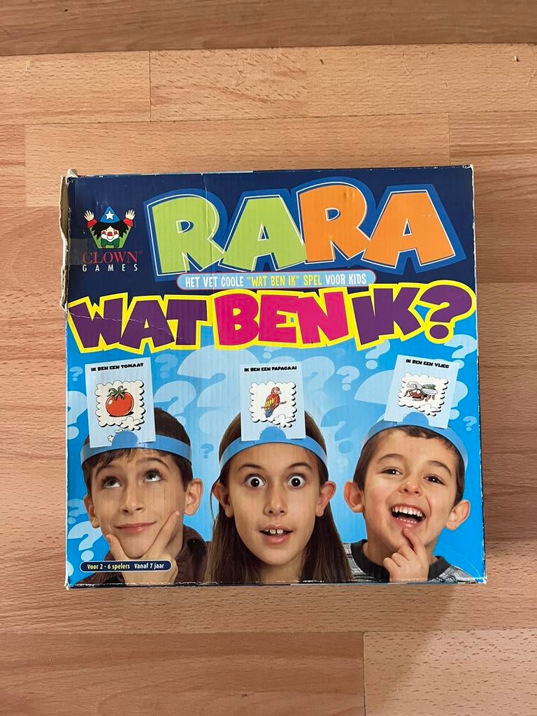 Rara wat ben ik? Spel, Ophalen, Gebruikt
