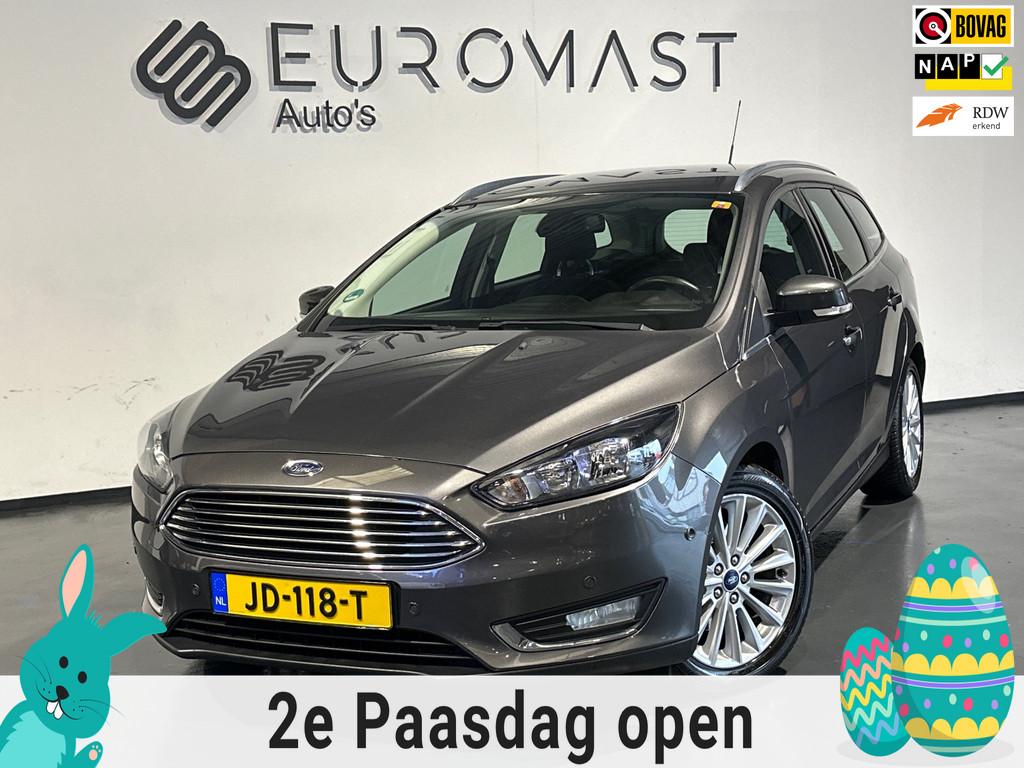 Ford Focus Wagon 1.5 Titanium Navi Airco Cruise Pdc Trekhaak, Stof, Euro 6, 4 cilinders, 150 pk