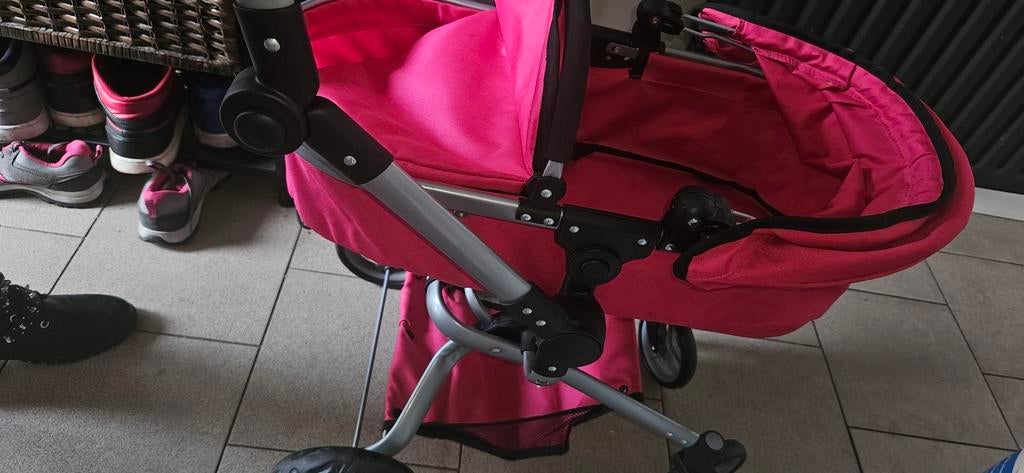 Poppenwagen makkelijk inklapbaar, Kinderen en Baby's, Buggy's, Ophalen of Verzenden, Zo goed als nieuw, Overige merken