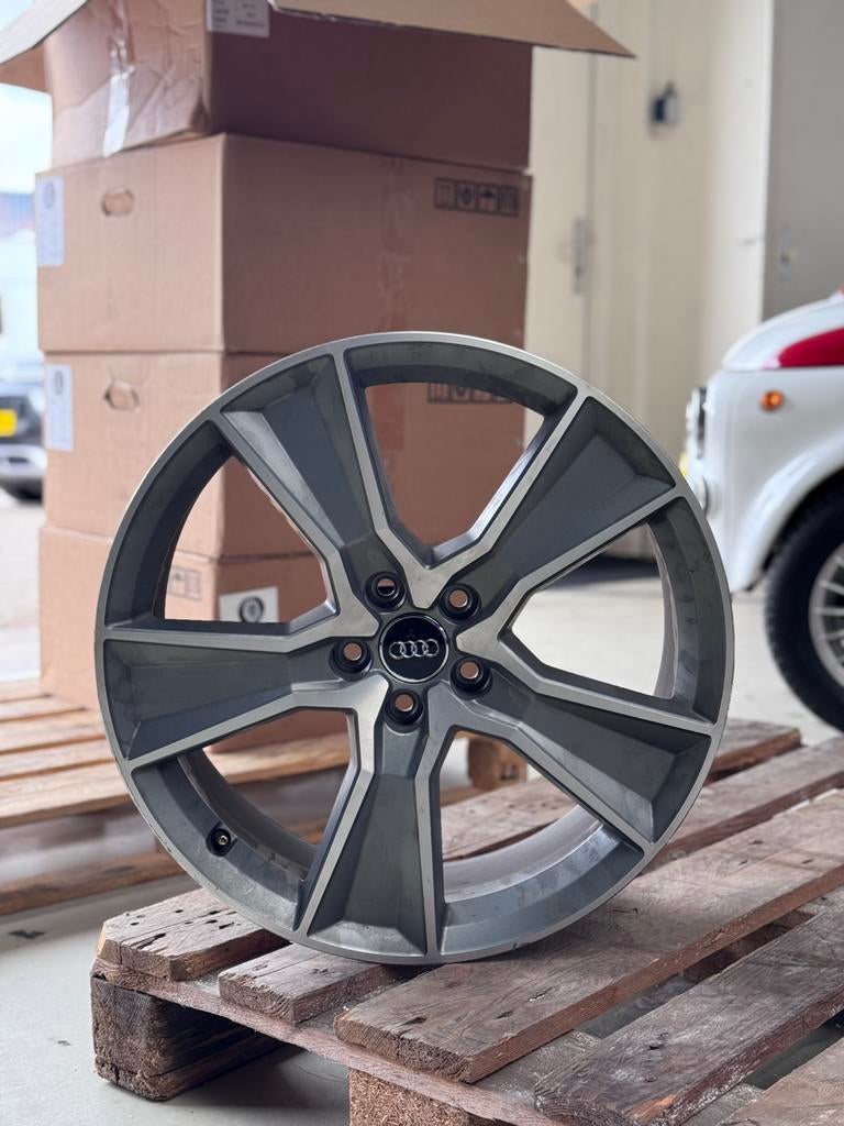 20” Inch Audi 5x112 velgen ORIGINEEL Q5, Ophalen, Gebruikt, 255 mm, Velg(en)