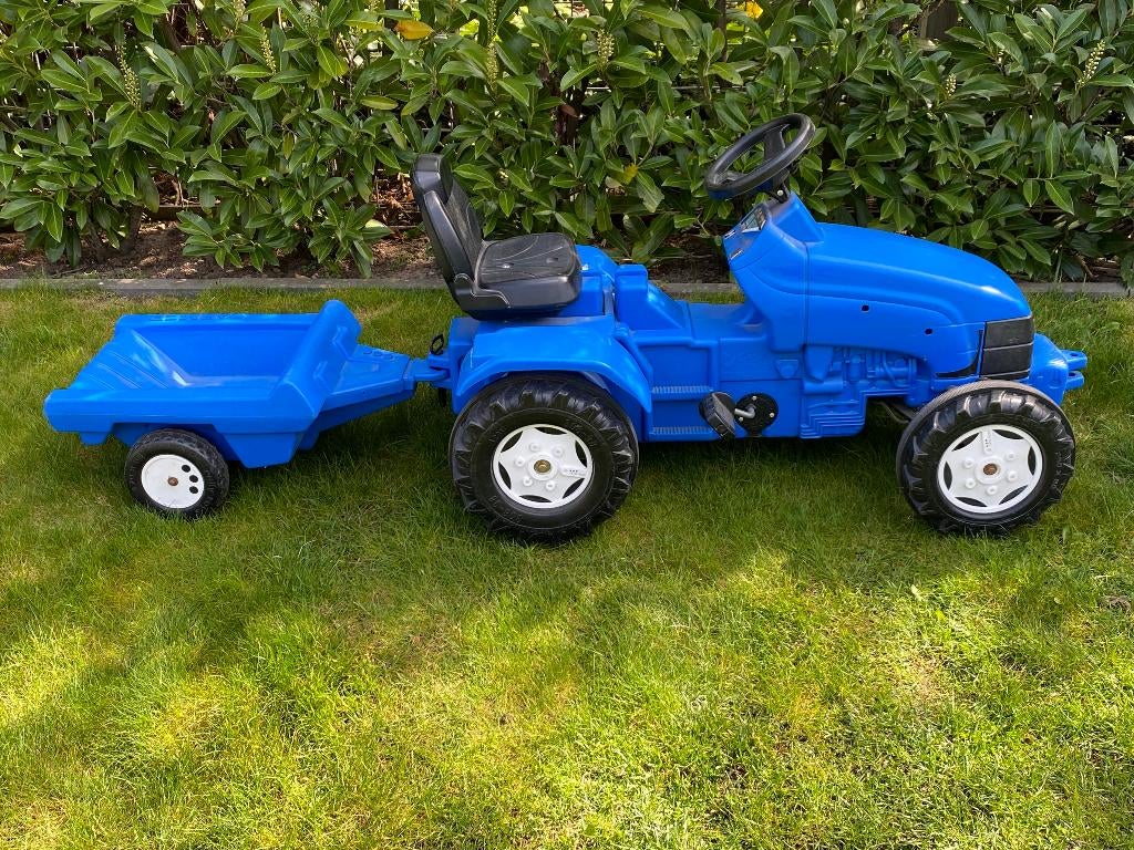 Rolly toys skelter trekker, Ophalen, Gebruikt, Overige merken, Met kar of aanhanger