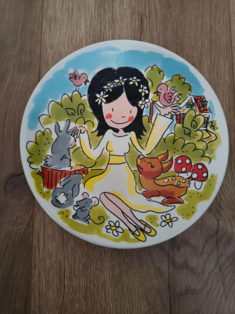 Blond Amsterdam Efteling gebaksbordje, Ophalen, Nieuw, Aardewerk, Blond Amsterdam