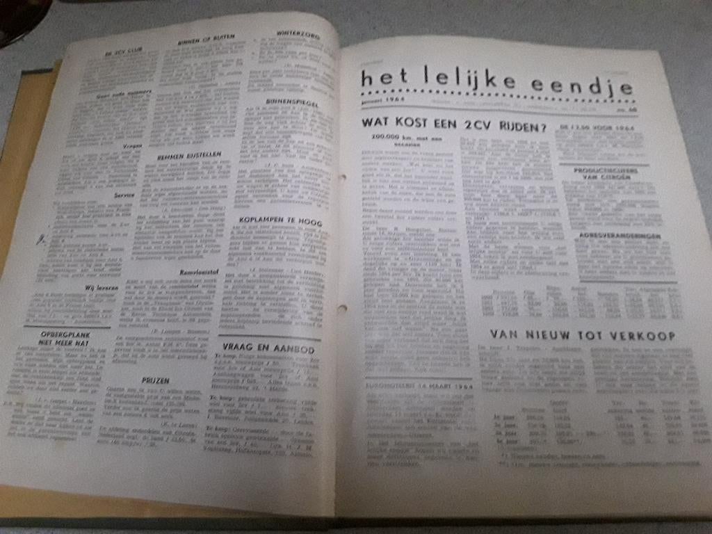 Het Lelijke eendje 1964 t/m 1975, Ophalen of Verzenden, Gelezen, Overige merken