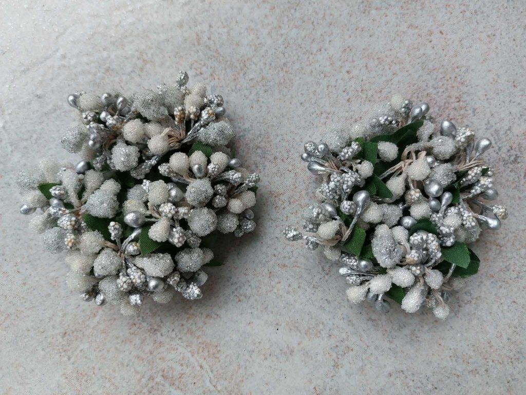 2 oude kaars kransjes., Diversen, Ophalen, Gebruikt