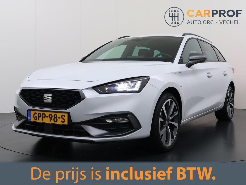 SEAT Leon Sportstourer 1.5 TSI e-Hybrid FR PHEV First Editio, 4 cilinders, Alcantara, 1700 kg, Te koop