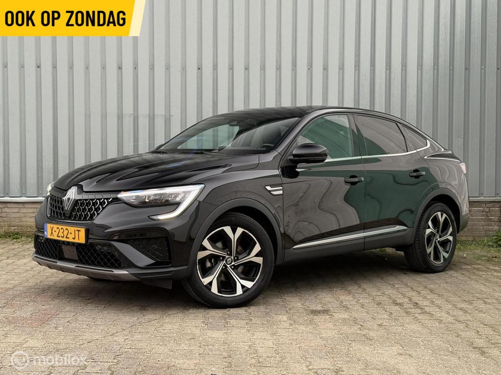 Renault Arkana 1.6 E-Tech full Hybrid | Facelift | Carplay, Auto's, Renault, Arkana, Parkeersensor, Leder en Stof, Zwart