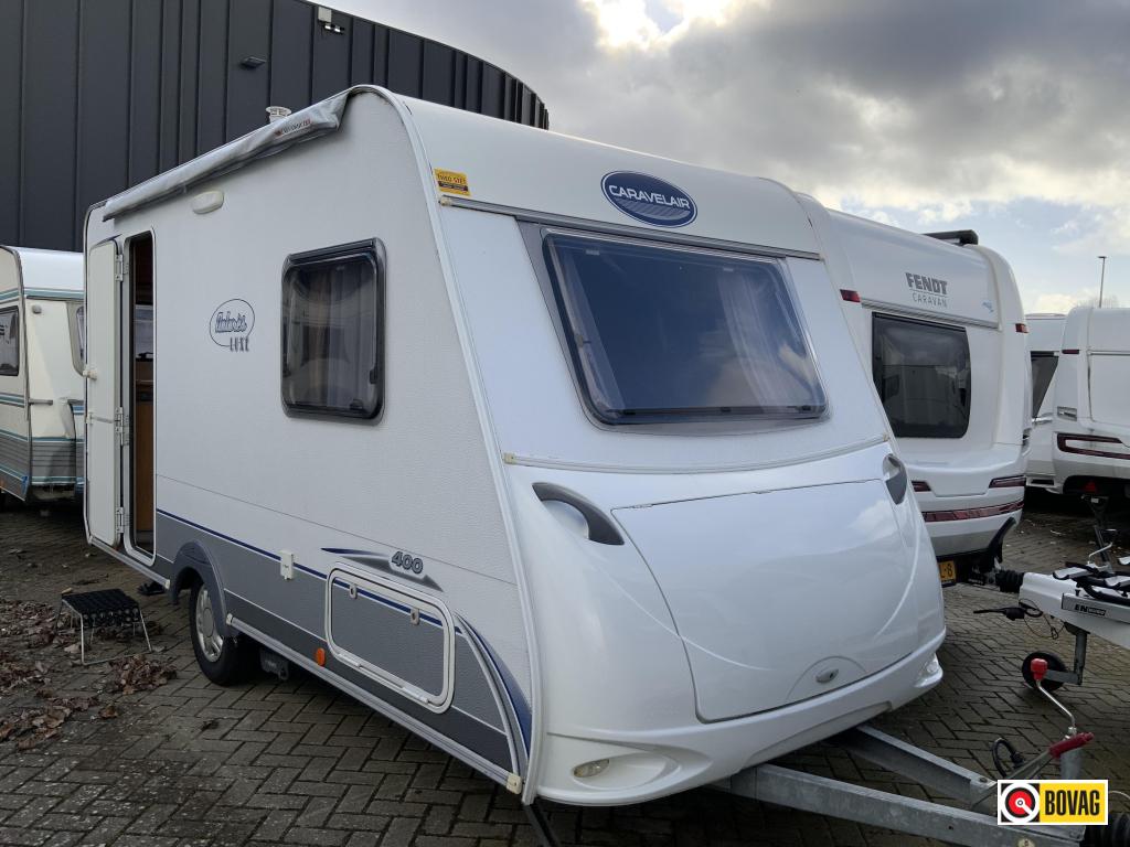 Caravelair Antares Luxe 400 Zondag 19 april open, Schokbreker, Bedrijf, Treinzit, 500 - 750 kg