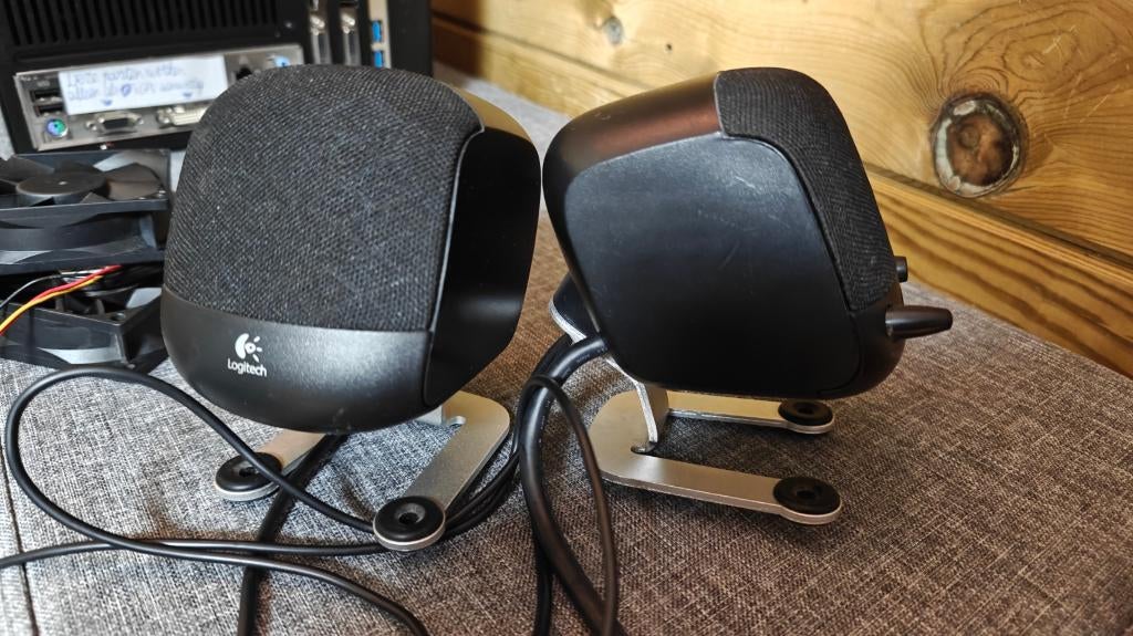 Logitech Z-340 set speakers los, Ophalen of Verzenden, Gebruikt, Audiokanaal 2.1, LOGITECH (creative)