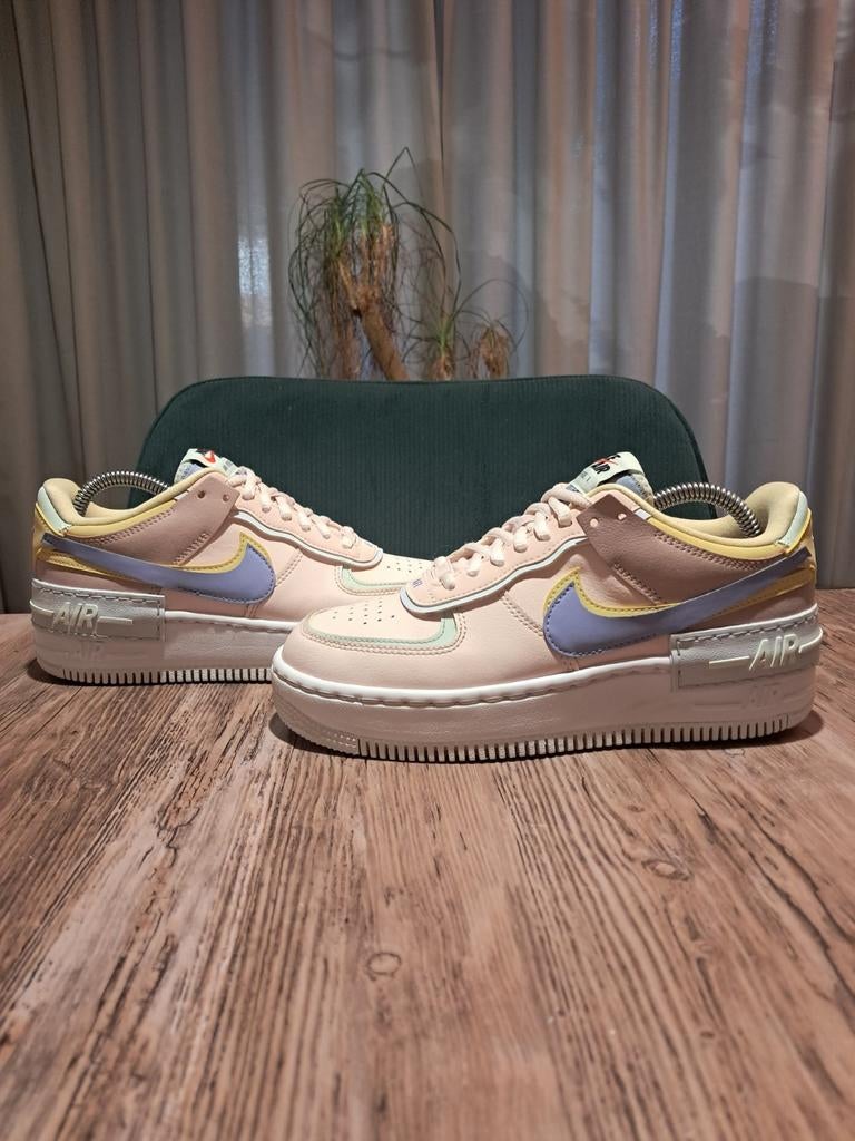 Nike Air Force 1 Shadow 'Soft Pink' Size 37,5, Kleding | Dames, Schoenen, Nike, Ophalen of Verzenden, Roze, Sneakers of Gympen