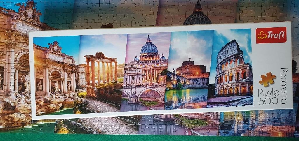 Puzzel. 500 st. Travelling to Italy., Ophalen, 500 t/m 1500 stukjes, Zo goed als nieuw, Legpuzzel
