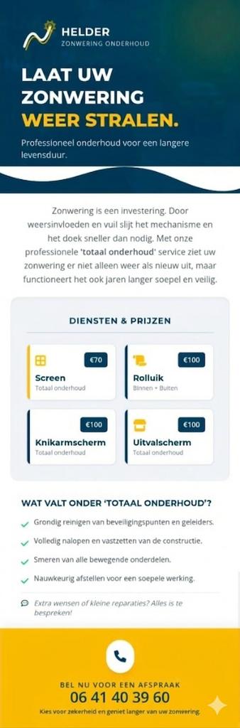 Zonwering onderhoud omgeving berkel&rodenrijs!, Diensten en Vakmensen, Zonweringinstallateurs, Gordijnen of Lamellen