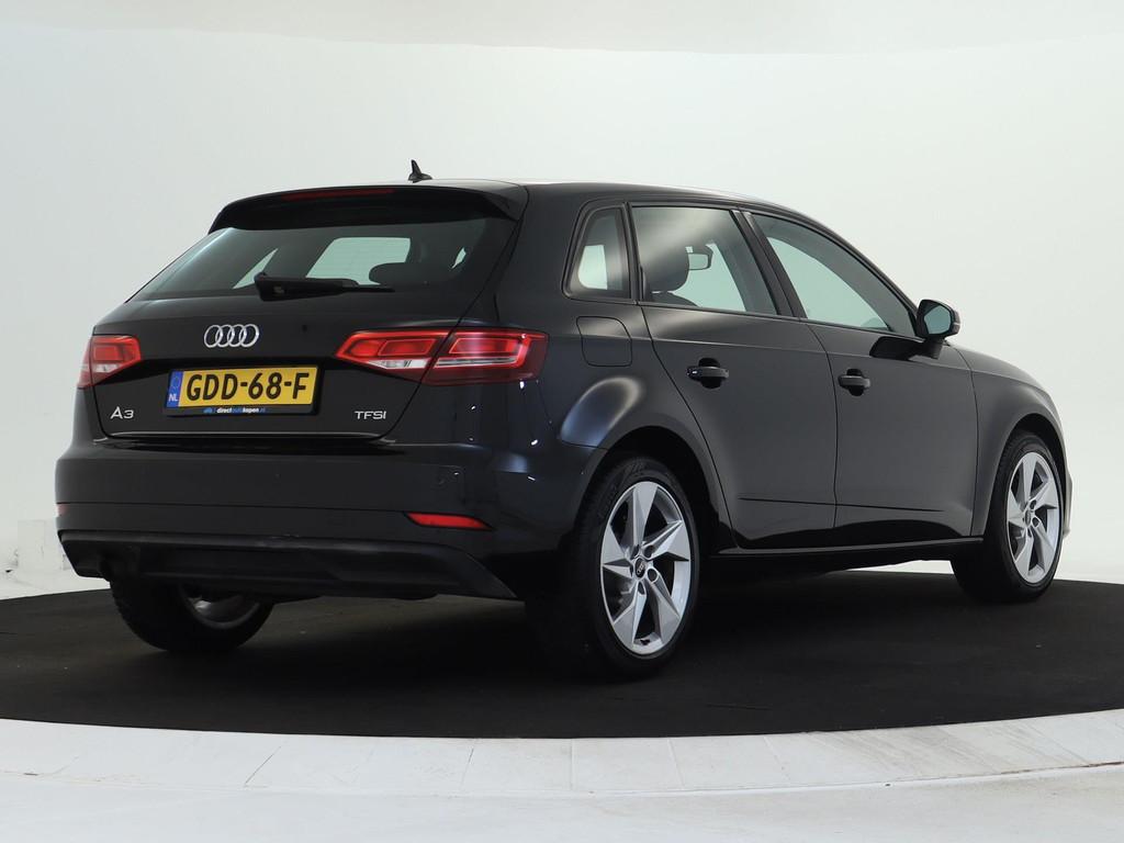 Audi A3 SPORTBACK 1.0 TFSI Pro Line | PDC | NAV | Keyless |, Voorwielaandrijving, Stof, Gebruikt, Zwart