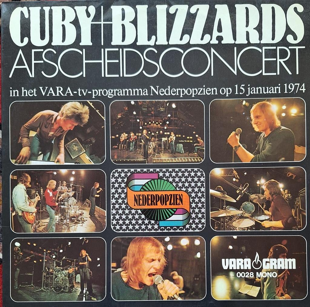 Cuby + Blizzards - Afscheidsconcert (VARA LP, 1974), Ophalen of Verzenden, Zo goed als nieuw, 12 inch, Overige genres