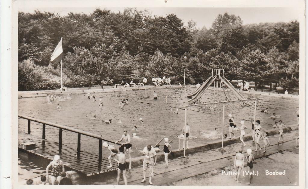 putten- bosbad, Ophalen of Verzenden, 1940 tot 1960, Gelderland