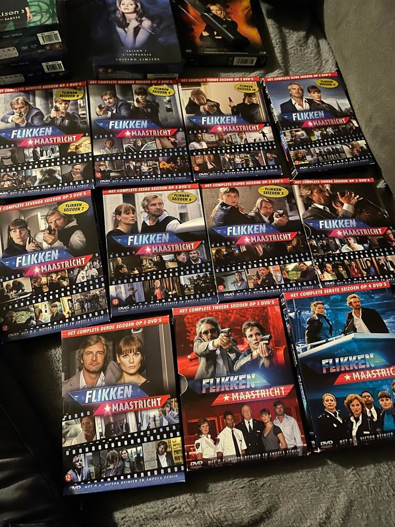 Flikken Maastricht DVD's - Seizoen 1 t/m 11, Cd's en Dvd's, Dvd's | Tv en Series, Gebruikt, Boxset, Ophalen of Verzenden, Actie en Avontuur