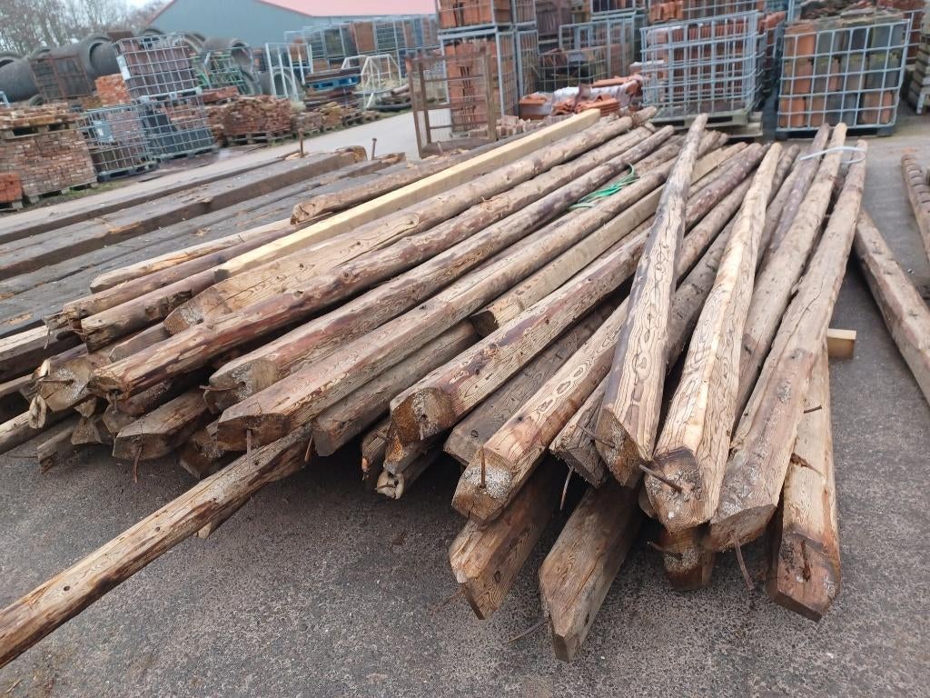 Juffers lengte 7-8 meter, Ophalen, Gebruikt, Balk, Vuren