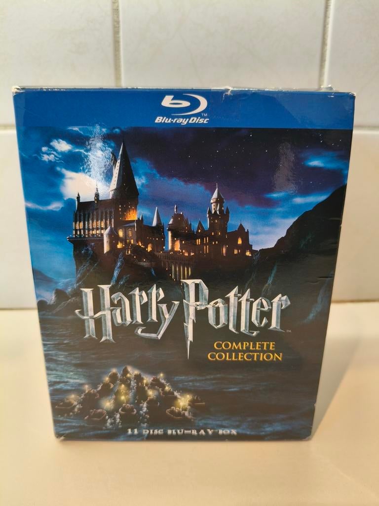 Harry Potter Complete Collection - 11 Disc Blu-ray Box, Ophalen of Verzenden, Zo goed als nieuw, Science Fiction en Fantasy, Boxset