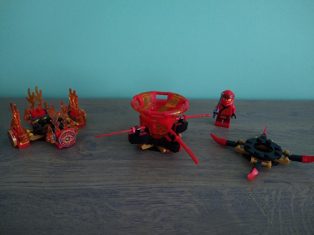 Lego Ninjago 70659 Masters of Spinjitzu training Kai, Lego, Ophalen of Verzenden, Zo goed als nieuw, Compleet