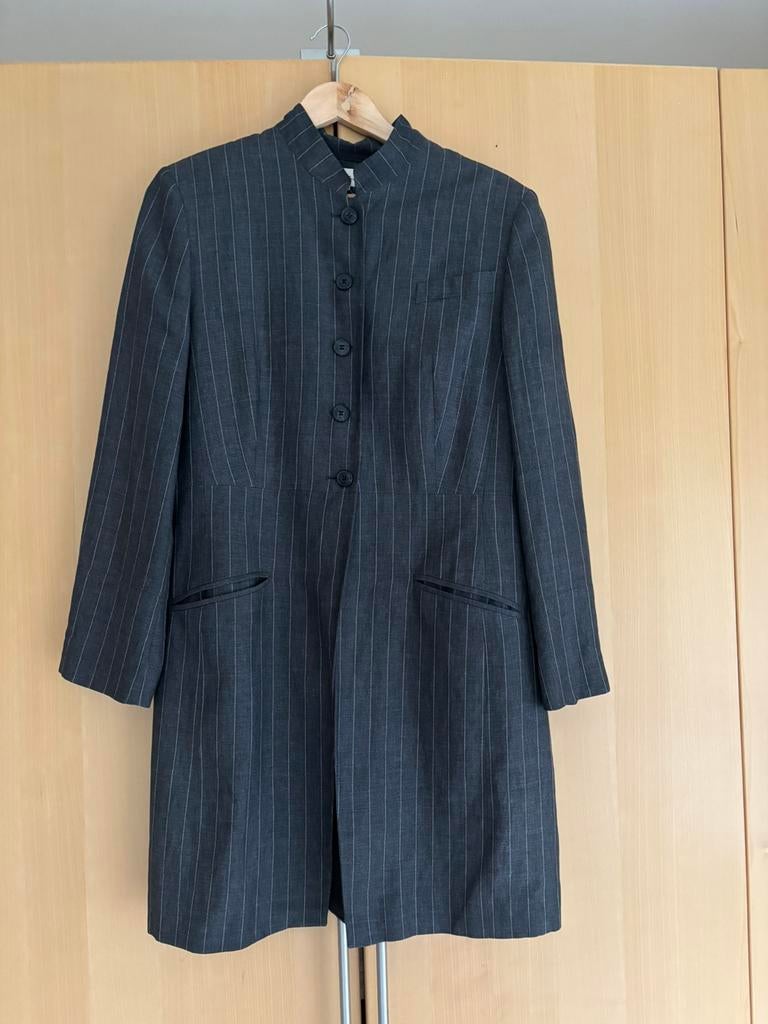 Josephine & co linnen krijtstreep colbert maat 42, Kleding | Dames, Jasjes, Kostuums en Pakken, Maat 42/44 (L), Ophalen of Verzenden