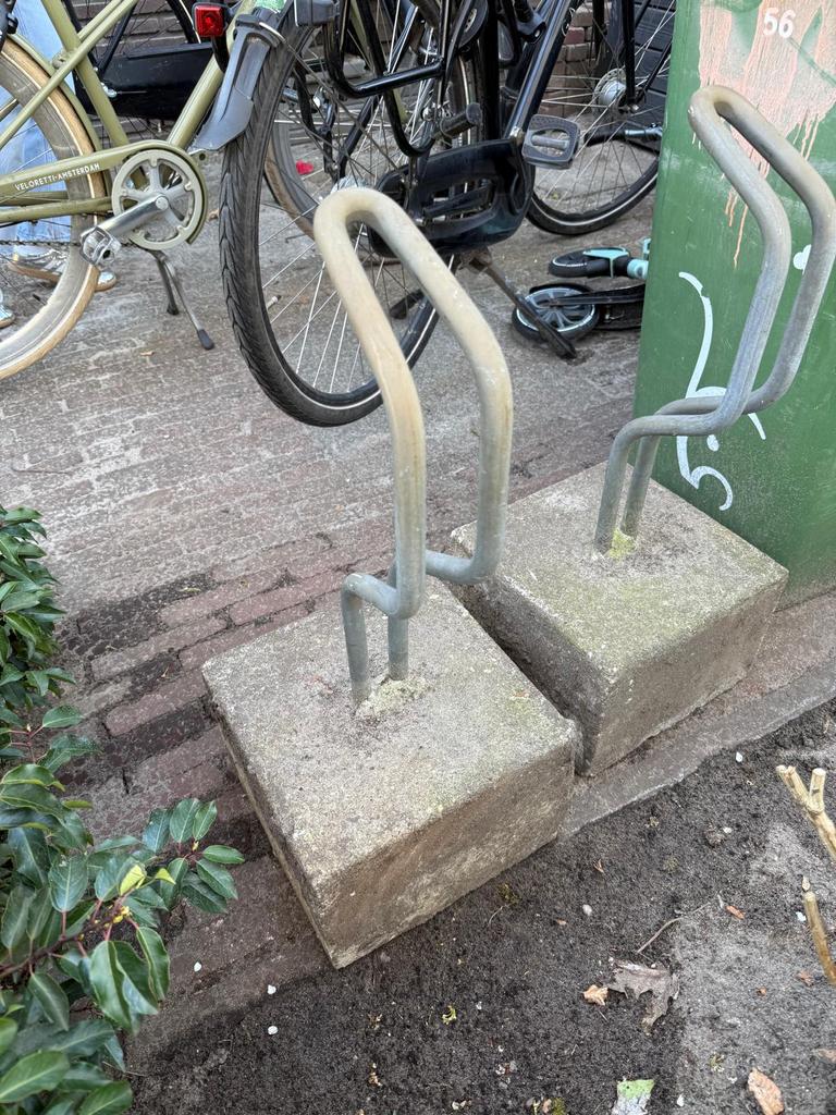 Fietsenstandaard, Ophalen, Gebruikt