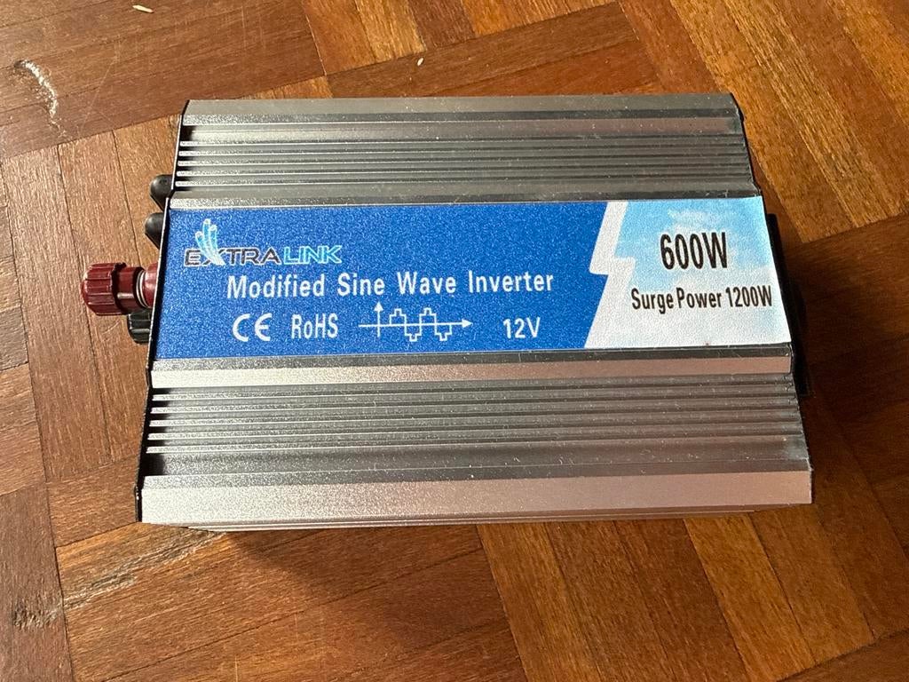 Extralink 600W Modified Sinus Omvormer 12V, Ophalen of Verzenden, Nieuw
