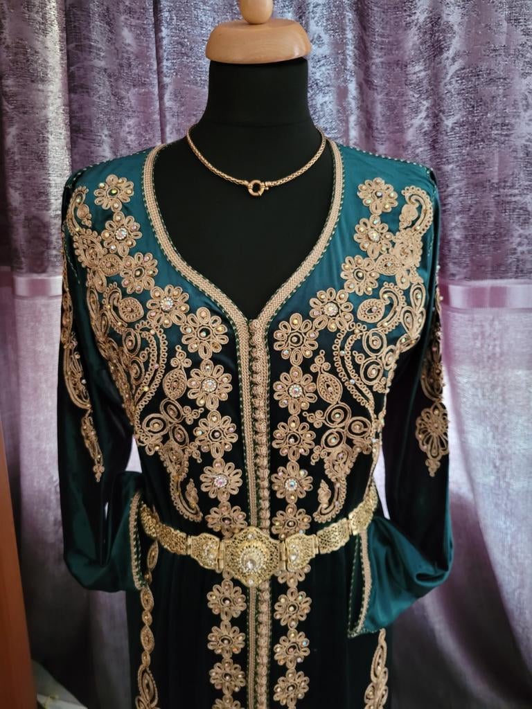 Marokkaanse kaftan avond jurk, Ophalen of Verzenden, Zo goed als nieuw, Overige typen