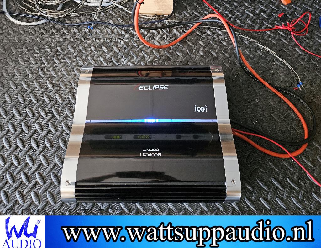 ECLIPSE ZA1200 Monoblok versterker 1000W RMS, Gebruikt, ., Ophalen of Verzenden, .