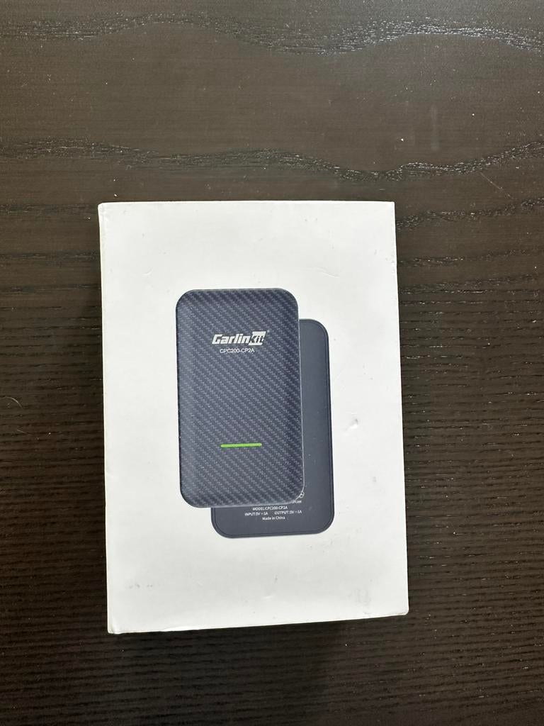 Carlinkit CPC200-CP2A Wireless Android Auto/CarPlay Adapter, Ophalen of Verzenden, Zo goed als nieuw