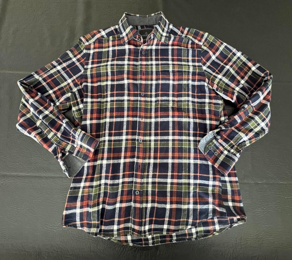 Heren fleece overhemd blouse geruit L stonecast, Ophalen of Verzenden, Zo goed als nieuw