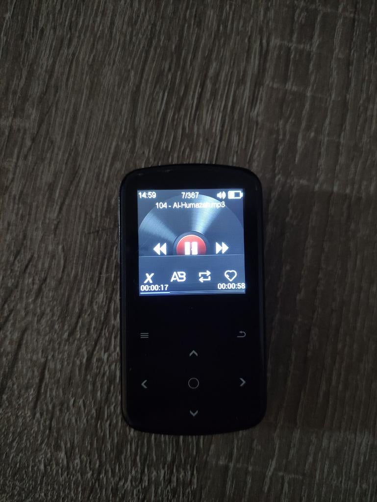 MP4 speler BENJIE Mini Sport Clip, Ophalen of Verzenden, Gebruikt, Overige merken, Met radio