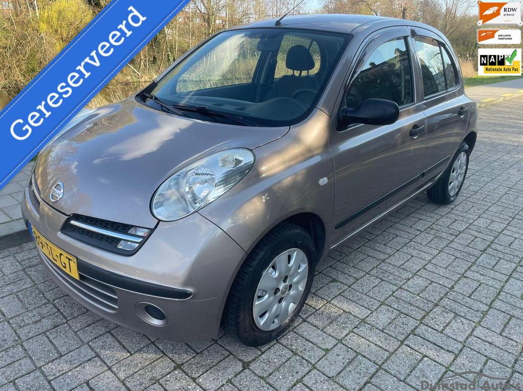Nissan Micra 1.2 Automaat/Nap/1ste Eig/Airco/Full onderhoud, 15 km/l, Elektrische ramen, 4 cilinders, Bruin