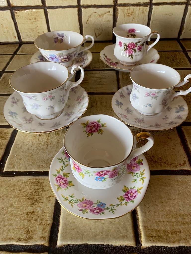 Kop en schotel, Ophalen of Verzenden